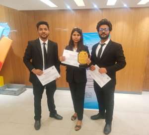 AIUB Moot Team won ‘Spirit of the Moot’ Award in the UMSAILS-UAP Inter University Moot Court Competition 2024
