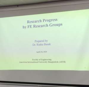 The Faculty of Engineering Organized a Meeting on Research Progress Update