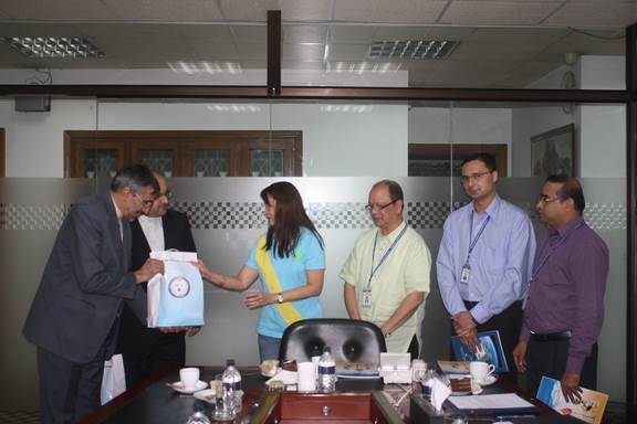 The Embassy of the Islamic Republic of Iran in Dhaka Expresses Interest for Academic Exchanges with AIUB
