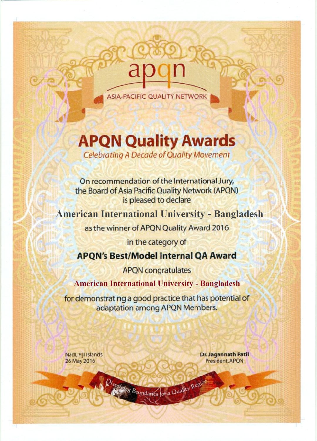 APQN-Best-IQA-Award