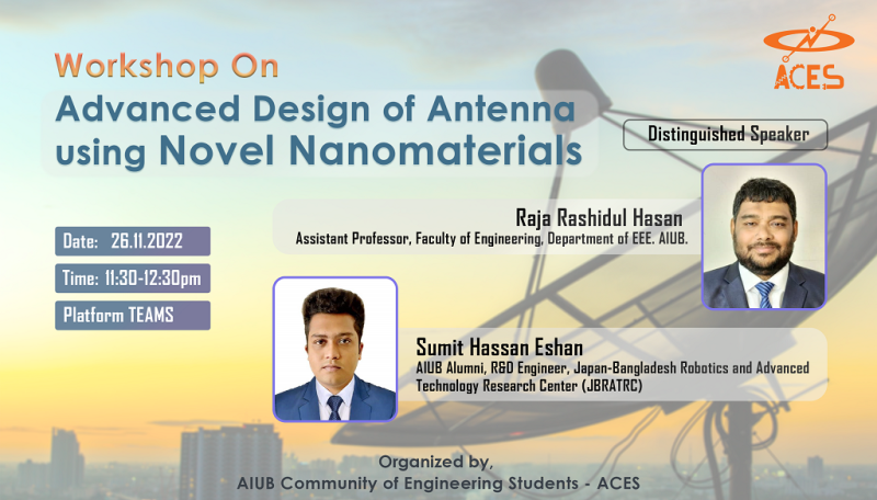 Workshop on “Advanced Design of Antenna using Novel Nanomaterials”