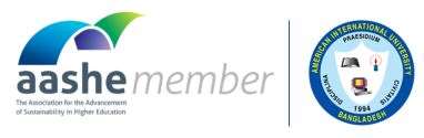 AIUB Joins AASHE to Strengthen Commitment to Sustainability