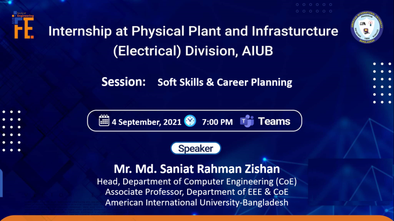 FACULTY OF ENGINEERING ORGANIZED A TECHNICAL SESSION TITLED “SOFT SKILLS AND CAREER PLANNING”