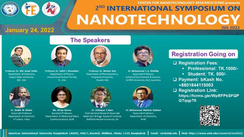 International Symposium on Nanotechnology, 2022 (ISN2022)