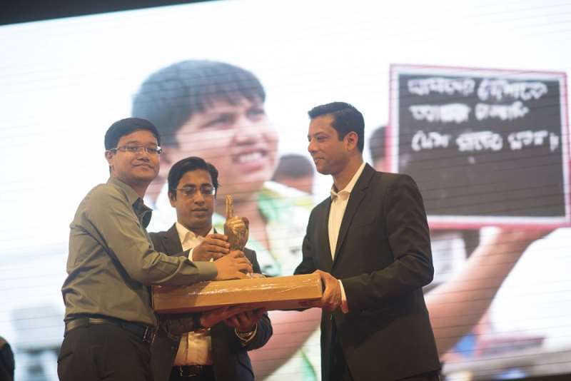Student of AIUB is The Winner of ‘Joy Bangla Youth Award’ 2015