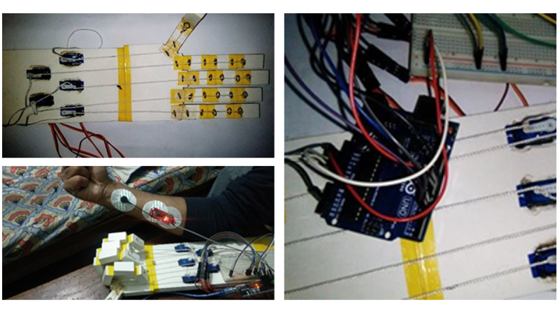 Design and Implementation of A Human Prosthetic Hand