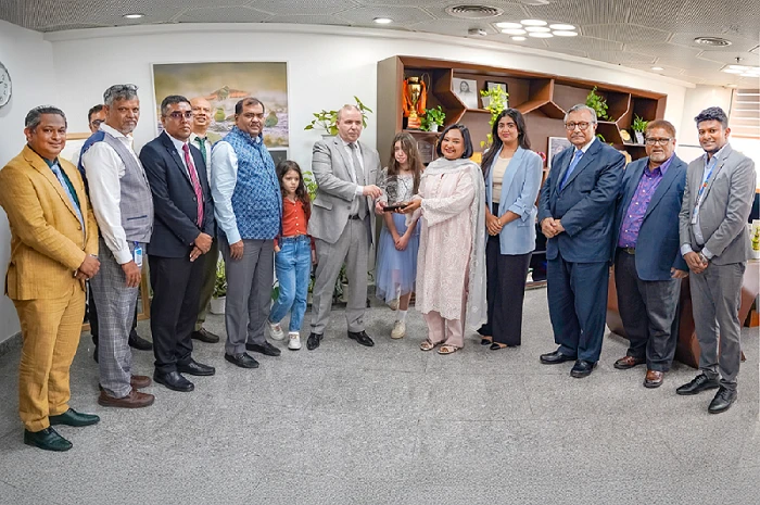 Algerian Ambassador H.E. Dr. Abdelouahab Saidani Visits AIUB