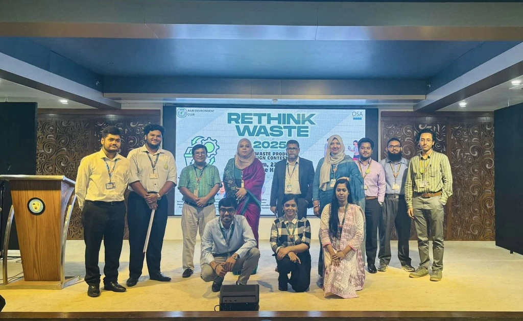 AIUB Environment Club Hosts a Contest on Zero-Waste Product Design
