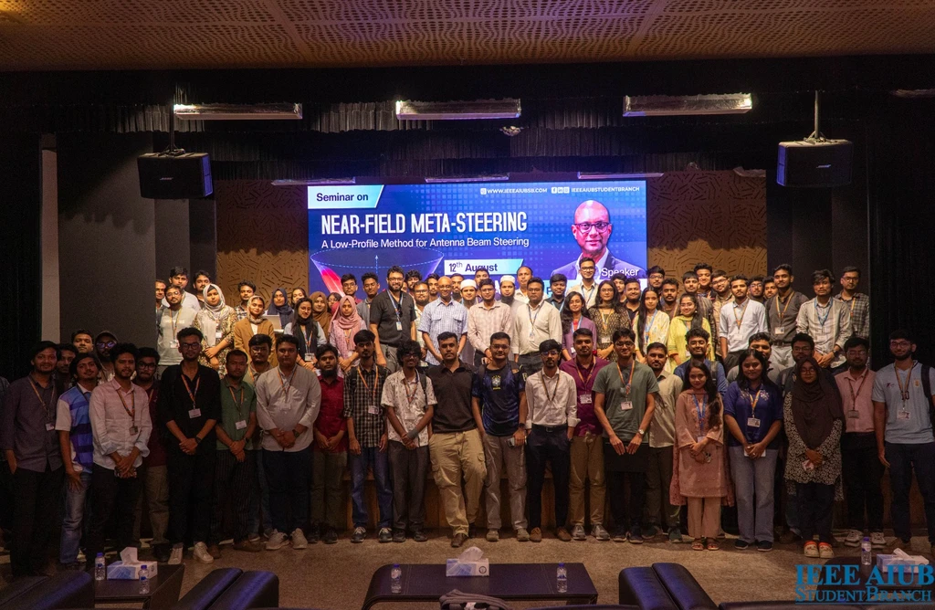 Seminar on “Near-Field Meta-Steering: A Low-Profile Method for Antenna Beam Steering”