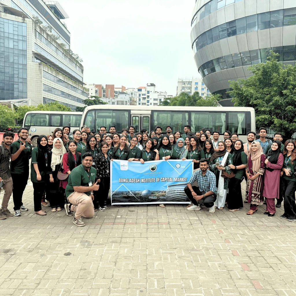 AIUB Finance Club’s visit to Bangladesh Institute of Capital Market (BICM)