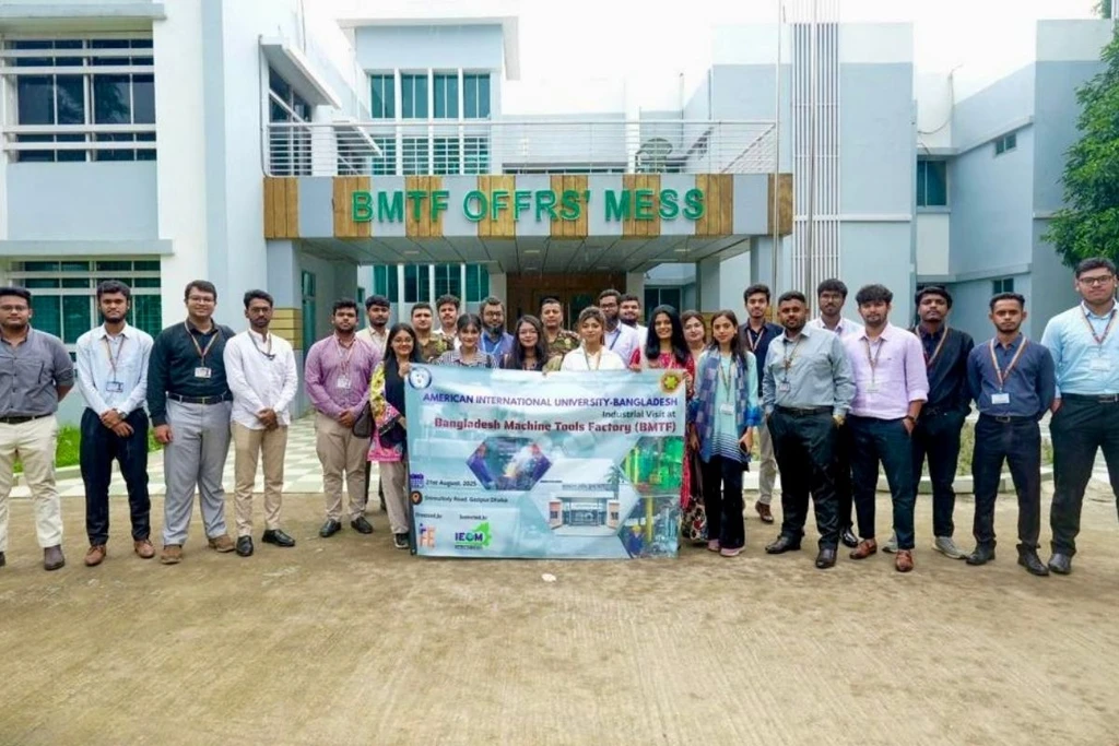  Industrial Visit at Bangladesh Machine Tools Factory (BMTF)