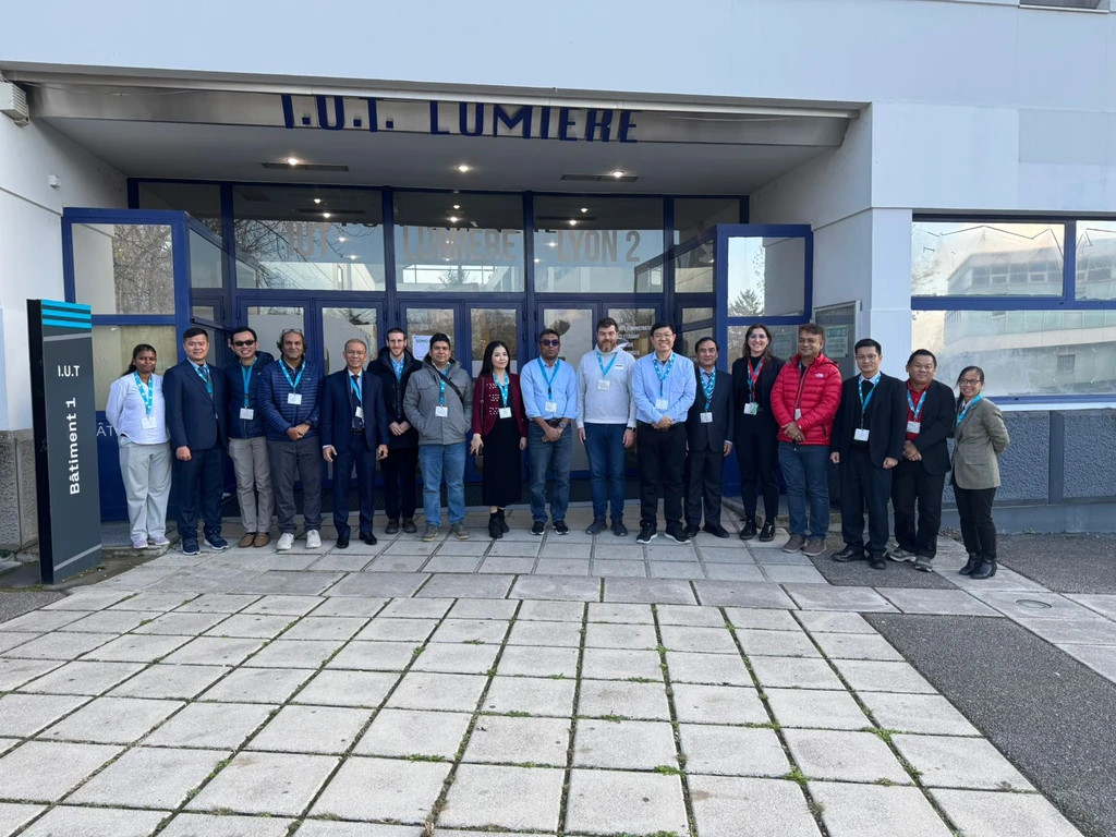 AIUB Participated at 5th Transnational Meeting of the Erasmus+ SOHO Project in Université Lumière Lyon 2, France