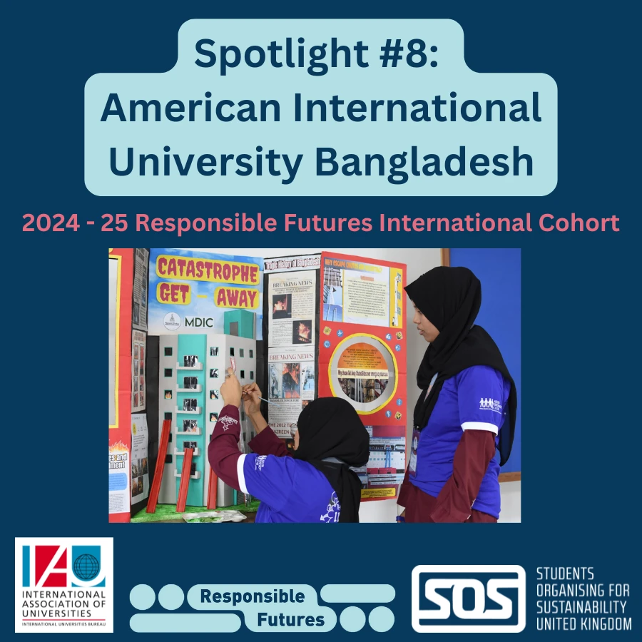 AIUB Becomes the First Asian University Featured in IAU-SOS Spotlight