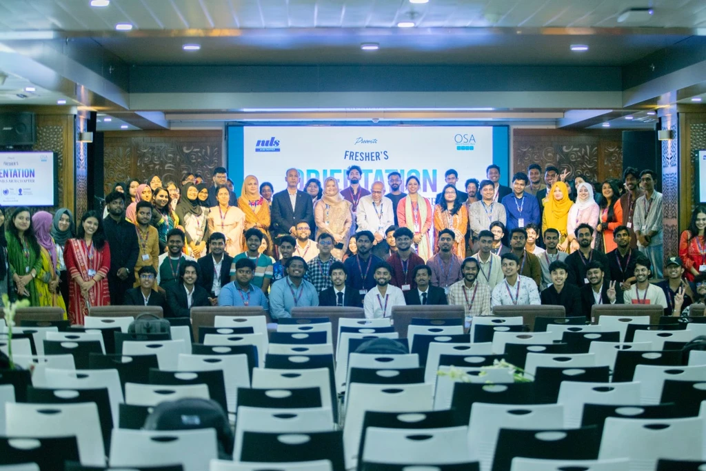 NILS AIUB Chapter Organized Freshers’ Orientation for Spring and Fall 2026 Students