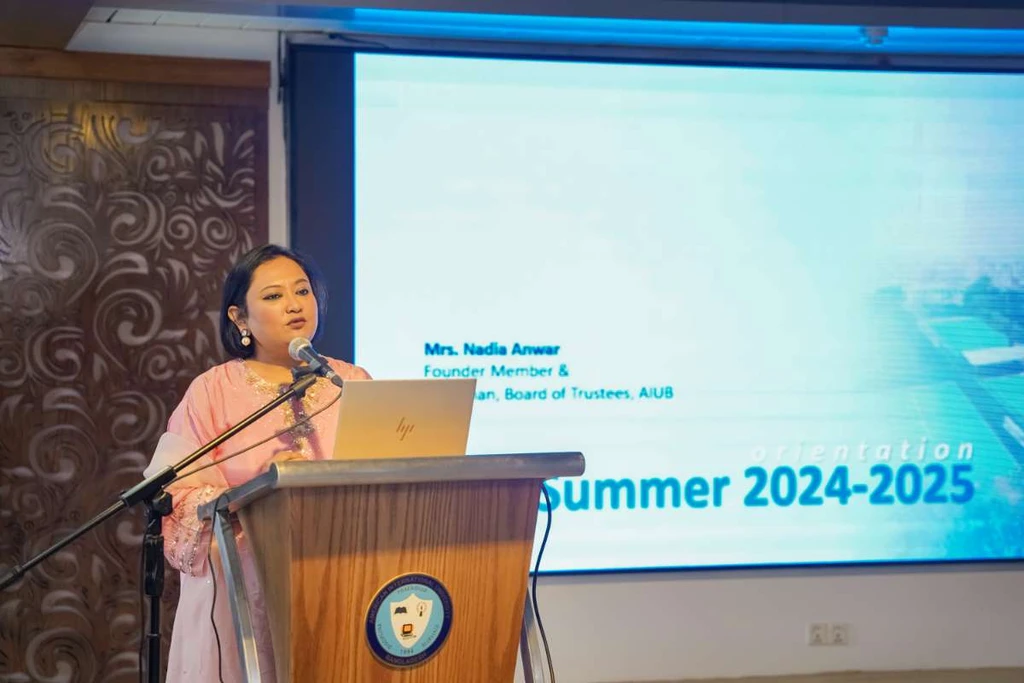 Freshman Student Orientation for Summer 2024-2025 Held at AIUB