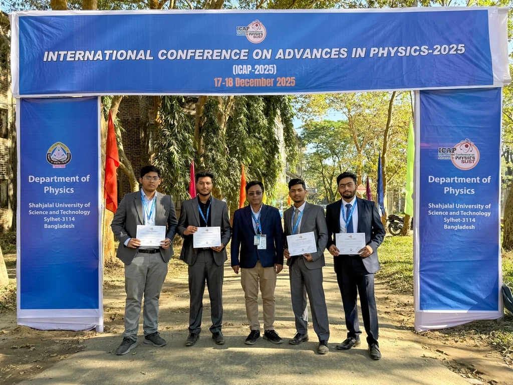 Research Excellence Demonstrated by AIUB Faculty and Students at ICAP 2025