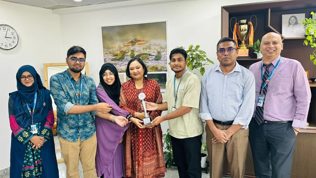 AIUB Students Recognized at Bangladesh ICT and Innovation Network
