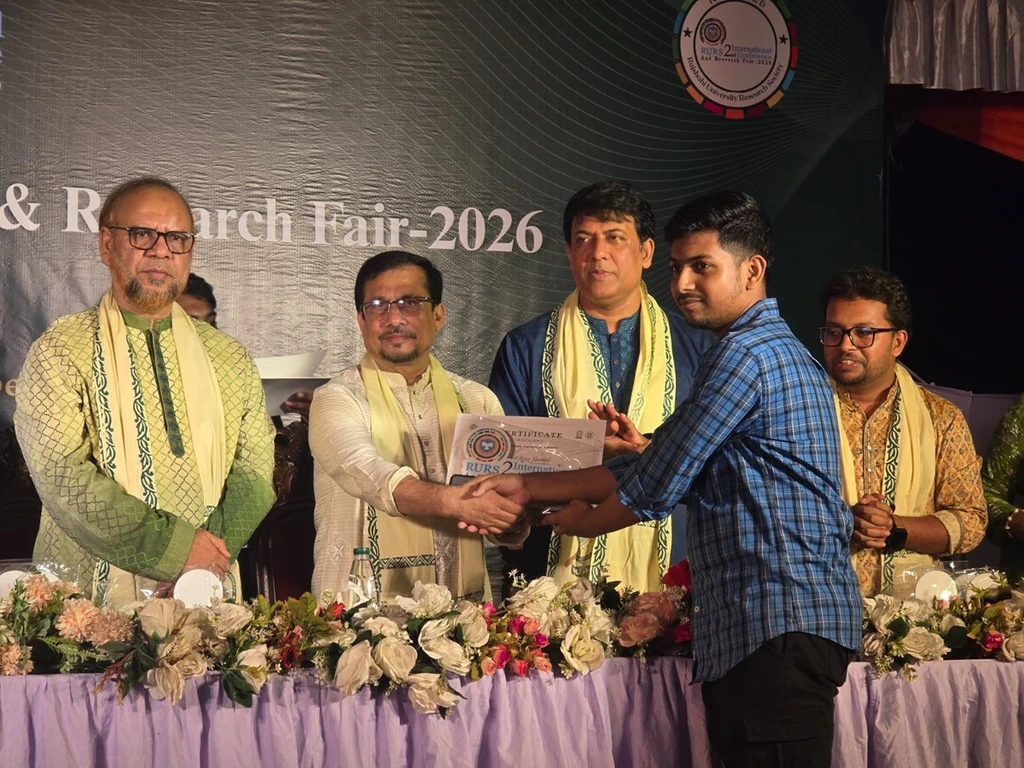 EEE Student Received Best Poster Presenter Award at RURS 2nd International Conference & Research Fair 2026