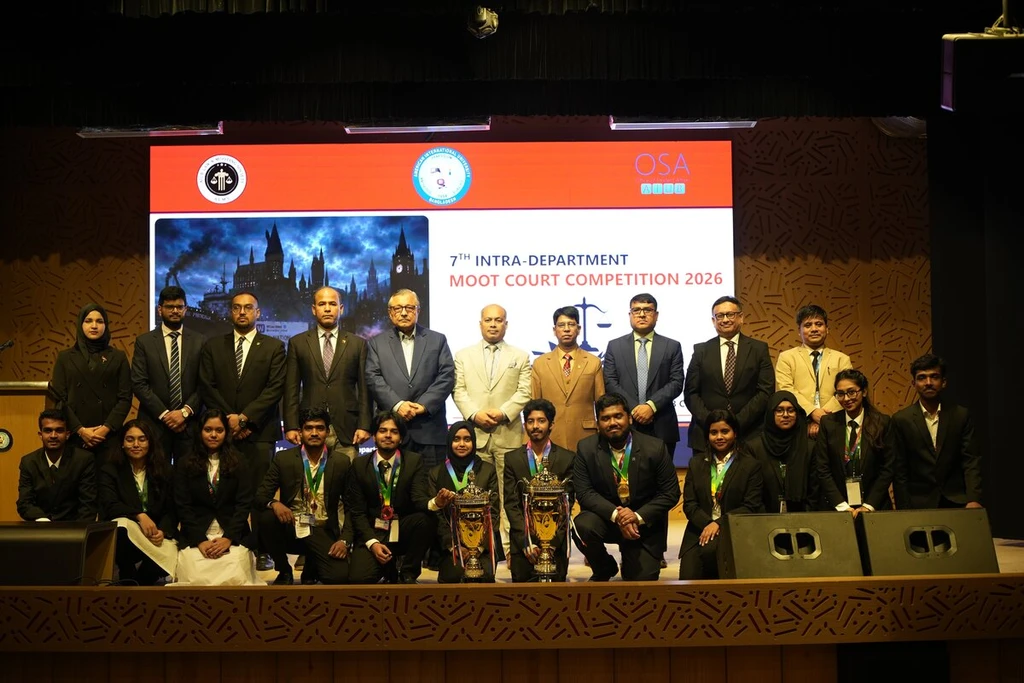 AIUB Hosts 7th Intra-Department Moot Court Competition 2026