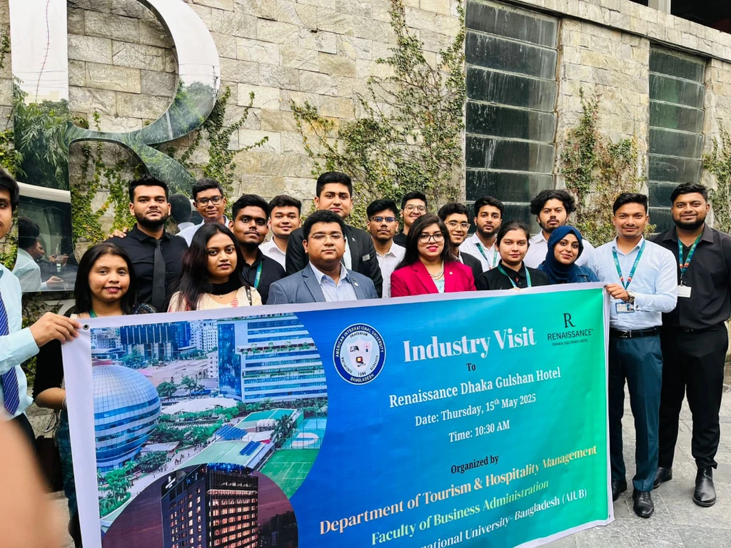 Study Tour of Department of Tourism and Hospitality Management at Renaissance Dhaka