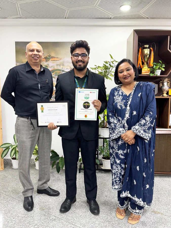 AIUB Student Named Winner of Huawei’s “Seeds for the Future 2025” 