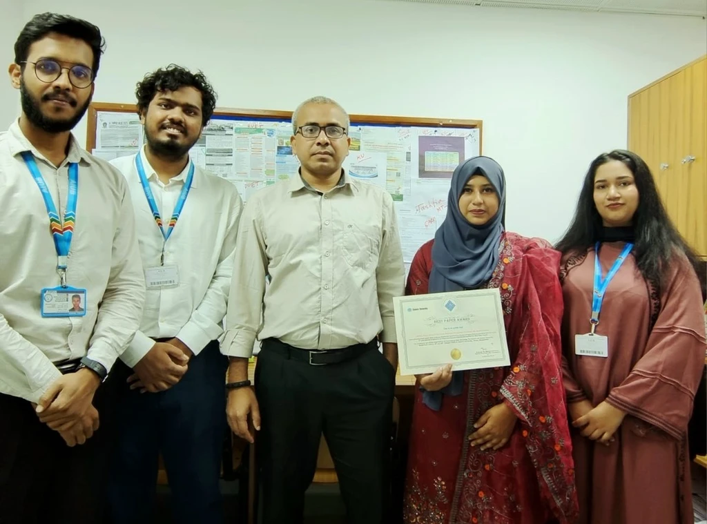 AIUB Students Won Best Paper Award at the 7th ICIS 2025