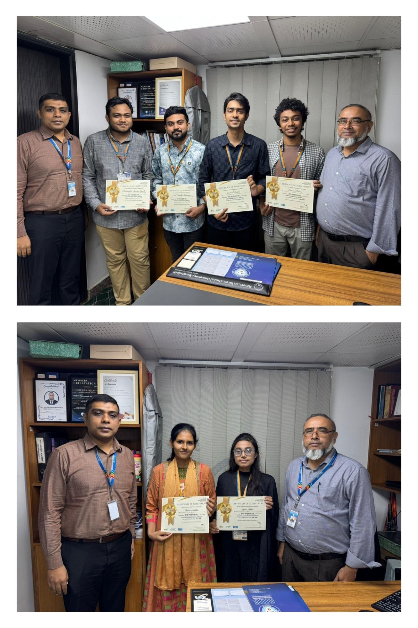 AIUB EEE Students’ Achievements at the Inaugural BEAR Summit and National Semiconductor Symposium 2025