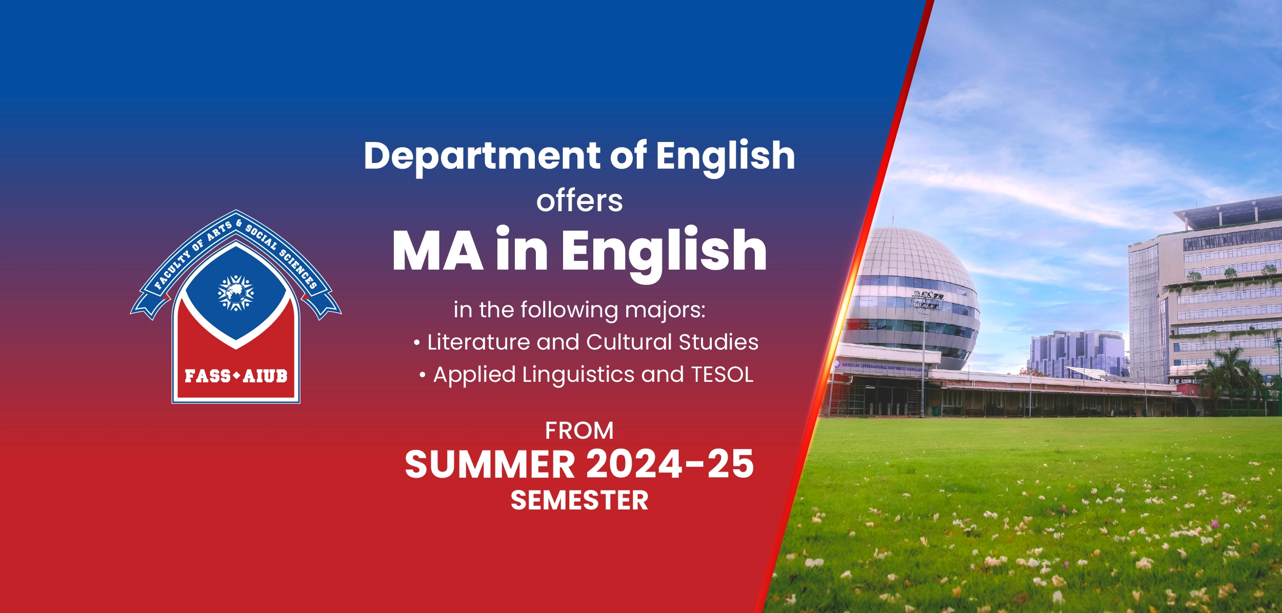 MA in English